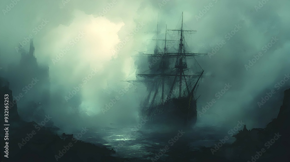 Sailing into the Mist.