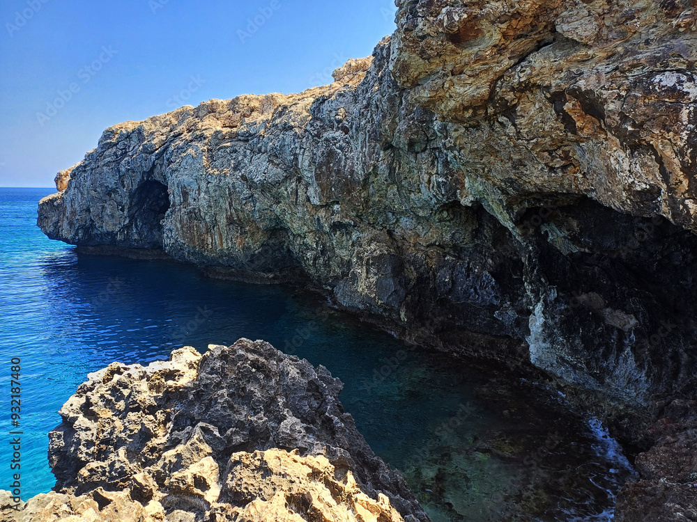 sea and rocks in cyprus sea and rocks in cyprus