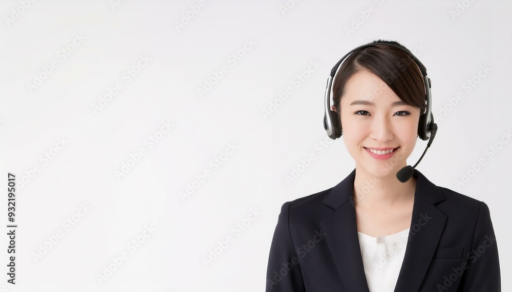 20代のオペレーターのアジア人のスーツを着た女性。(Asian female operator in her 20s wearing a suit.)
20代のオペレーターのアジア人のスーツを着た女性。(Asian female operator in her 20s wearing a suit.)