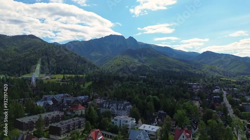 Panorama of the mountains