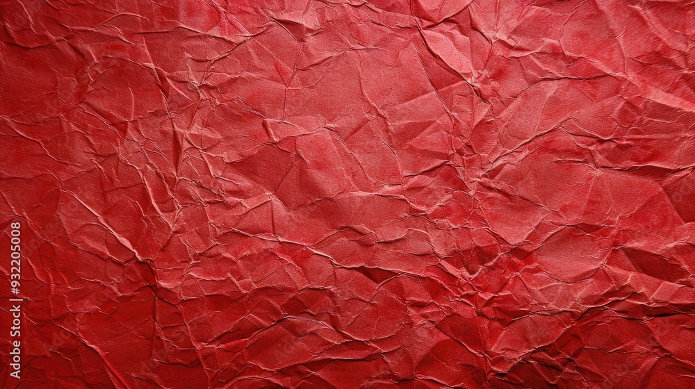 Fototapeta premium Japanese paper with a red texture