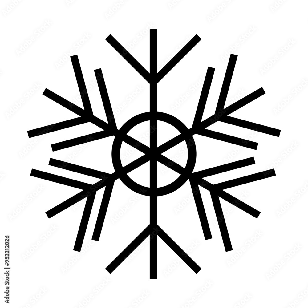 Snow Icon Vector Snow Icon Vector