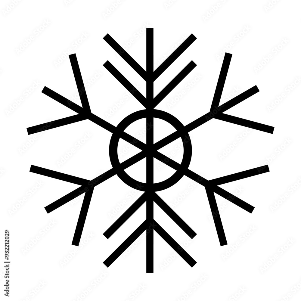 Snow Icon Vector
