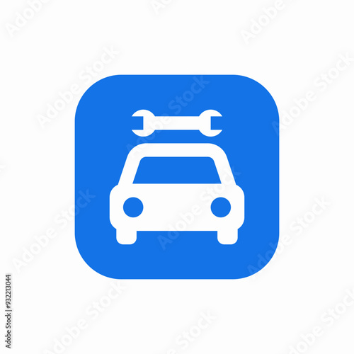 car service maintenance icon vector