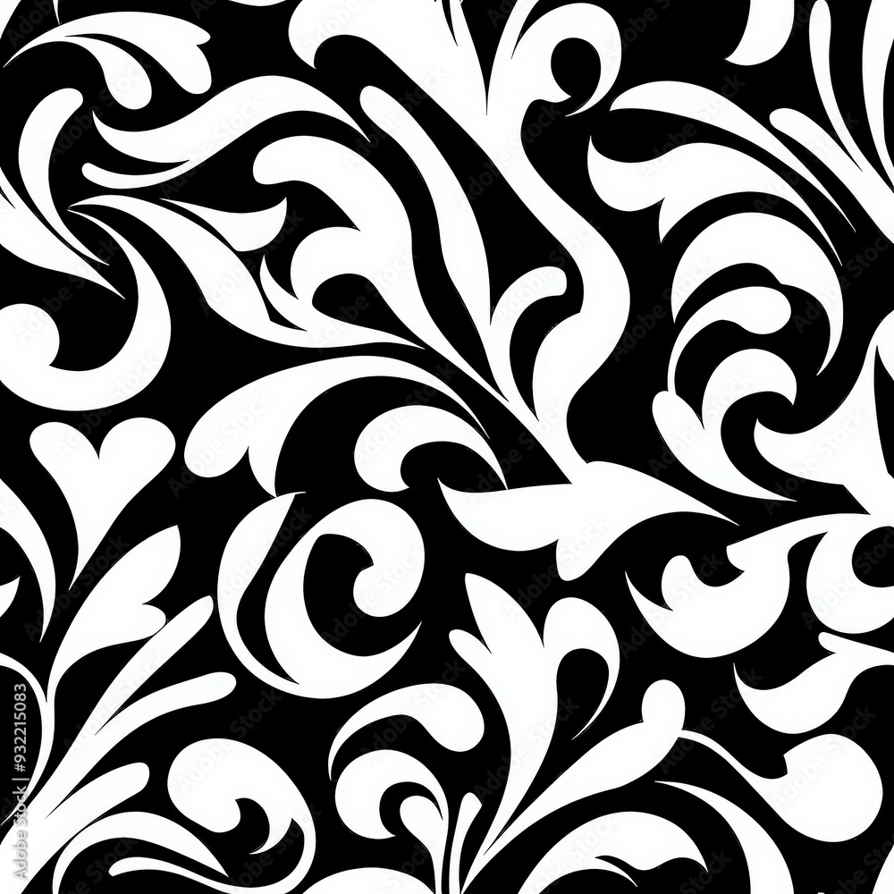black and white floral background black and white floral background