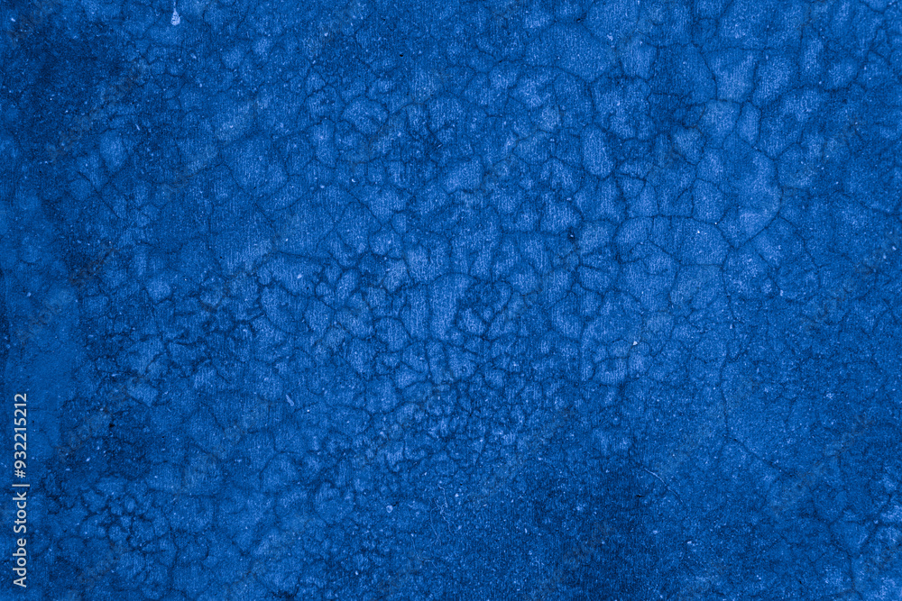 Old wall pattern texture cement blue dark abstract blue color design are light with black gradient background. Old wall pattern texture cement blue dark abstract blue color design are light with black gradient background.