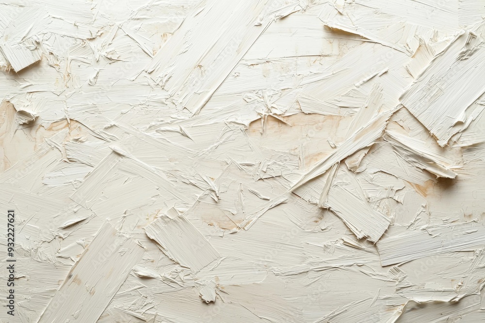 Obraz premium Abstract background of white plywood texture created with generative AI