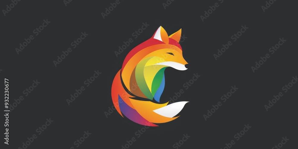 Fototapeta premium Create a logo for a Vice President candidate named Fox.