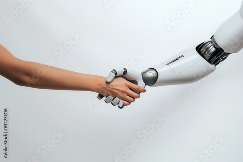 Human and Robot Handshake