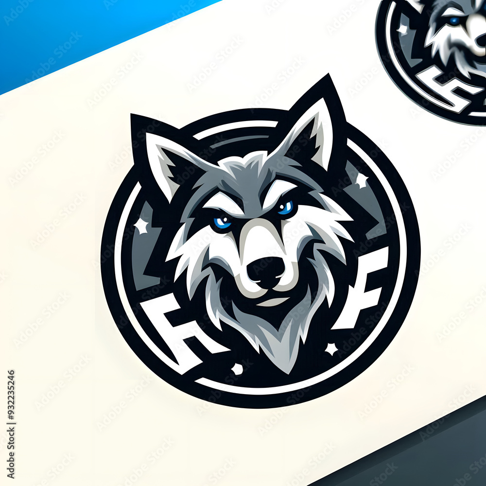 A Sophisticated and Elegant Wolf: The Logo that Combines High-Quality Craftsmanship and Modern Aesthetic A Sophisticated and Elegant Wolf: The Logo that Combines High-Quality Craftsmanship and Modern Aesthetic