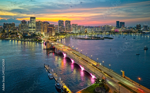 aerial view of Royal Park Bridge