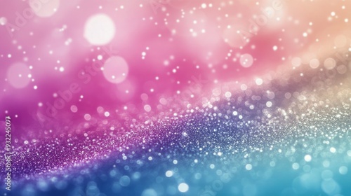 Splashing water creates colorful droplets against a vibrant background in a p...