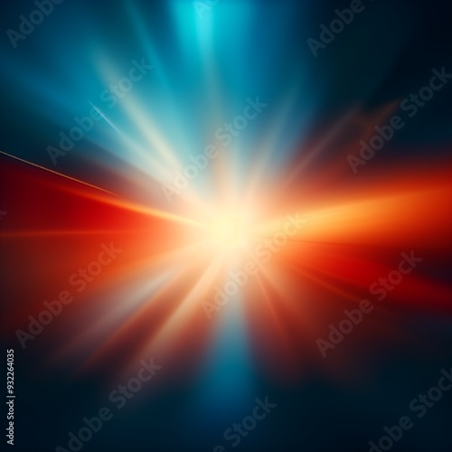 abstract background with rays