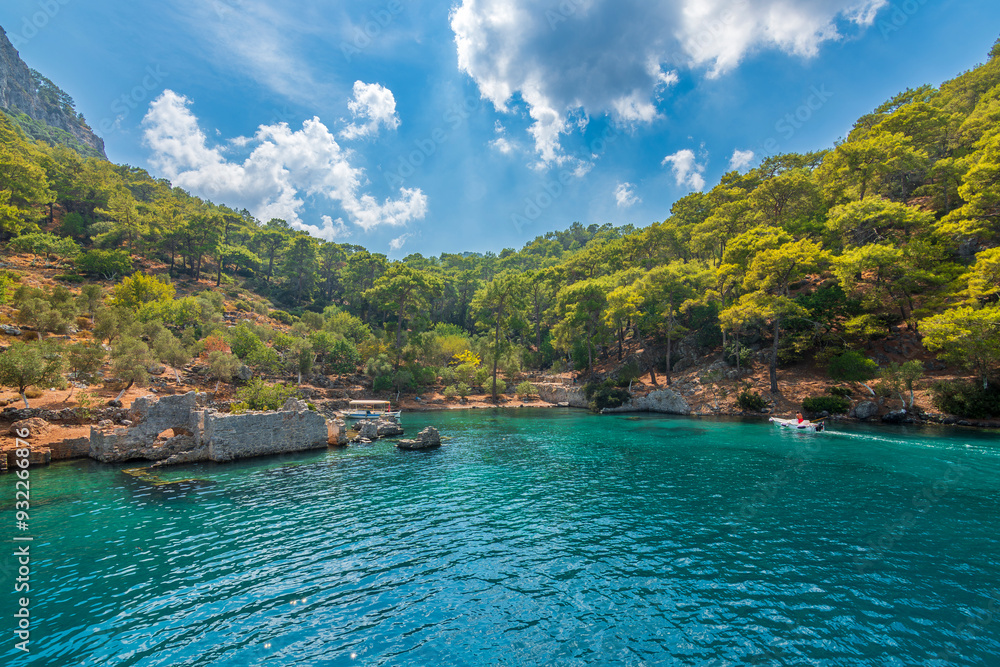Beautiful Gocek Islands in Turkey