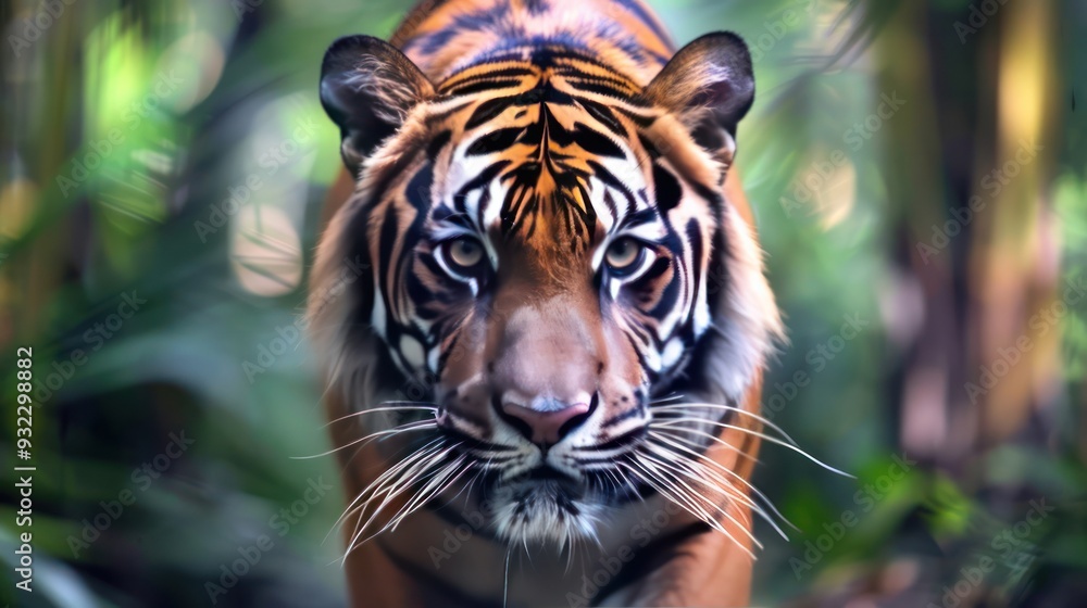 Fototapeta premium Majestic Tiger in the Jungle