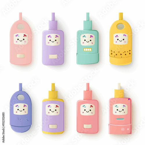 Vector Flash Drive simple and mini