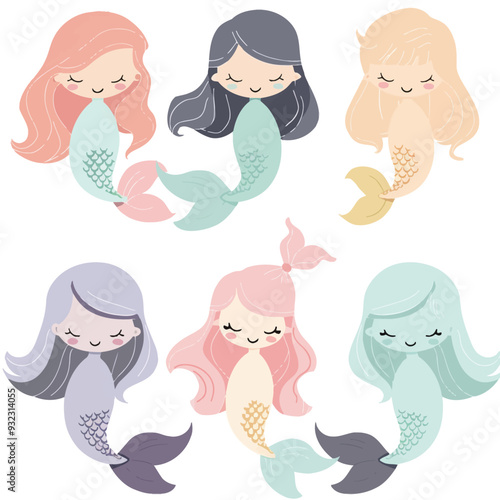 Vector Selkie simple and minimalis