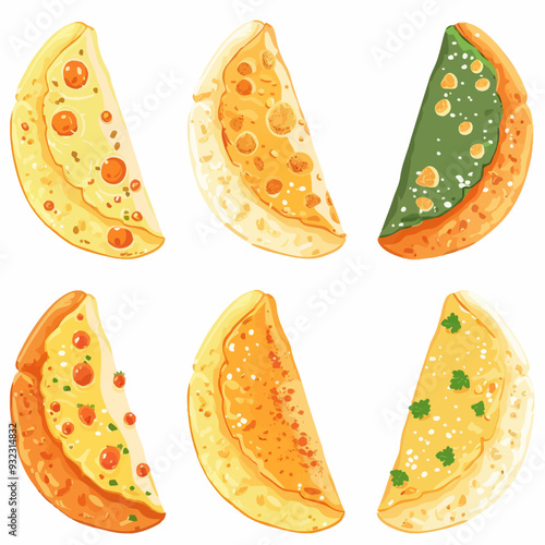 Vector Omelet simple and minimalis