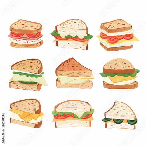 Vector Sandwich simple and minimal