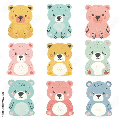 Wallpaper Mural Vector Bear Market Icon simple and Torontodigital.ca