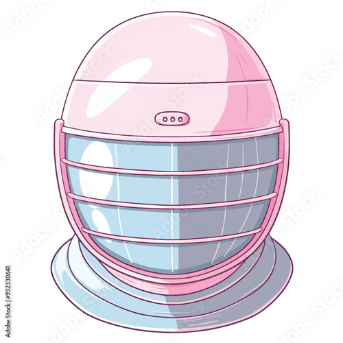 Vector Fencing Mask simple and min