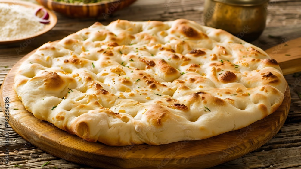 Golden freshly baked Ramazan pidesi perfect for breaking the fast during Ramadan Golden freshly baked Ramazan pidesi perfect for breaking the fast during Ramadan