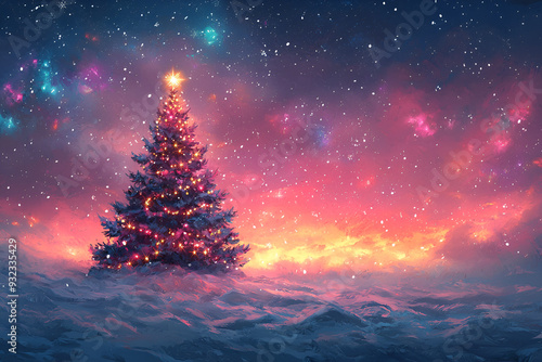 Christmas Tree Background