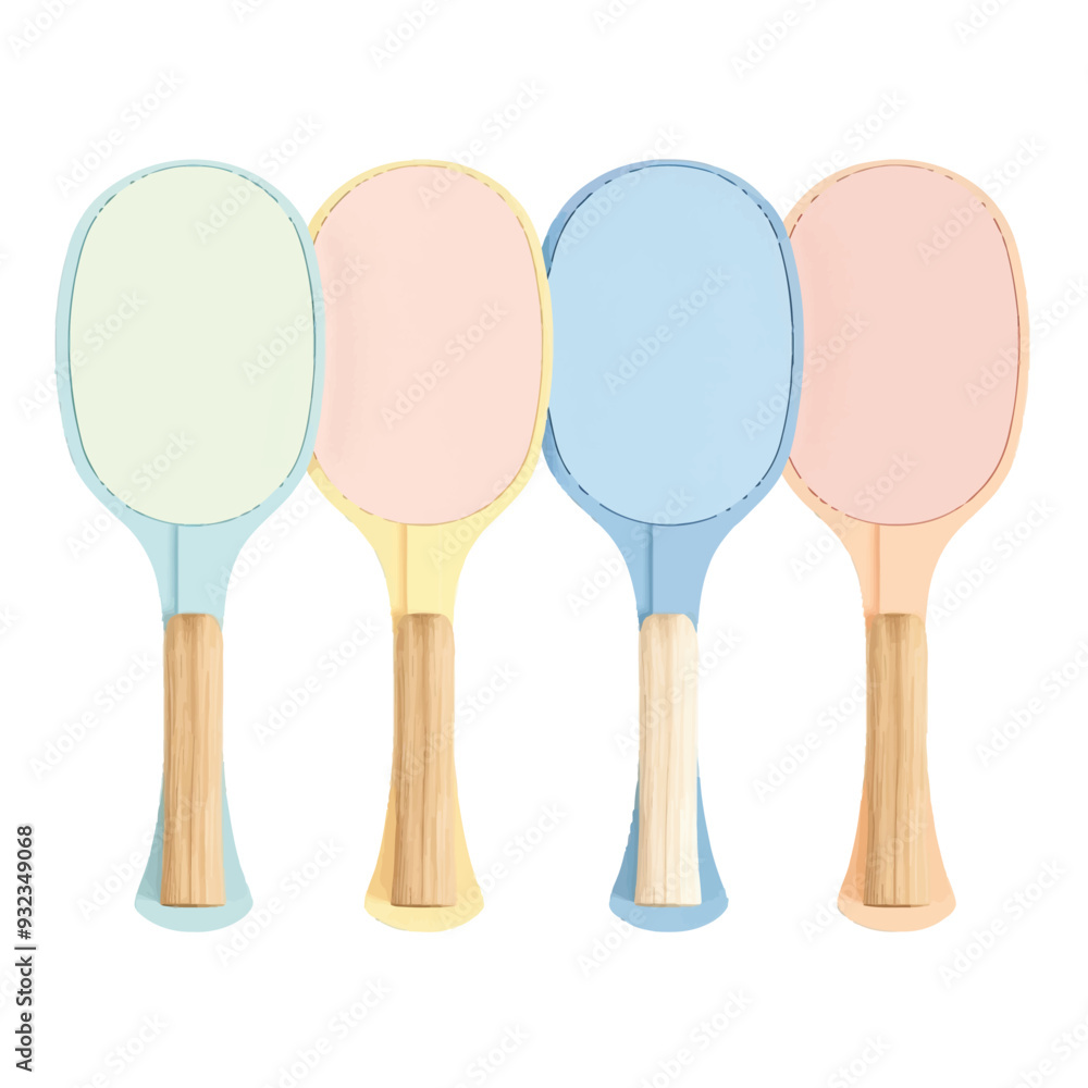 Vector Table Tennis Paddle simple Vector Table Tennis Paddle simple