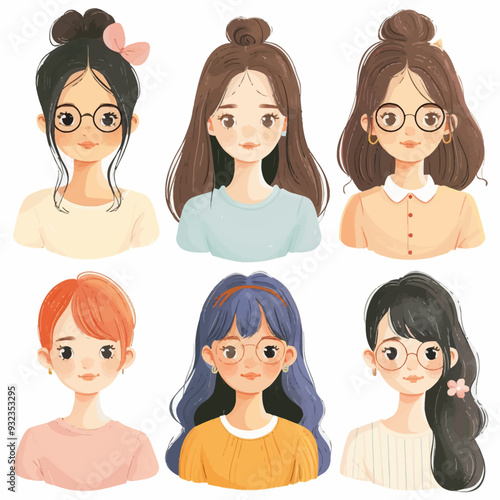 Vector User Profile simple and min