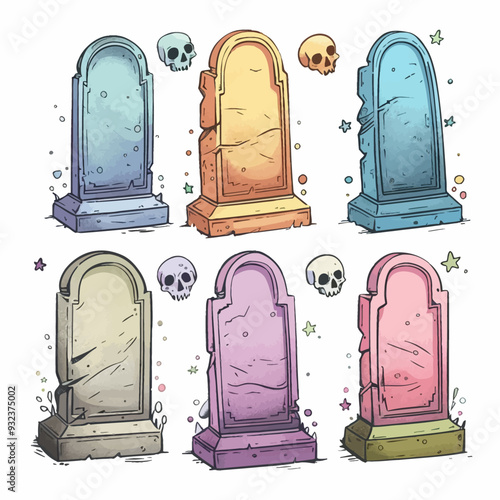 Vector Tombstone simple and minima