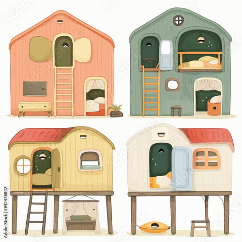 Vector Bunkhouse simple and minima