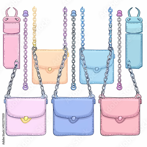 Vector Wallet Chain simple and min