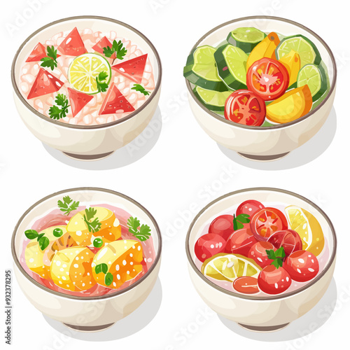 Vector Ceviche simple and minimali