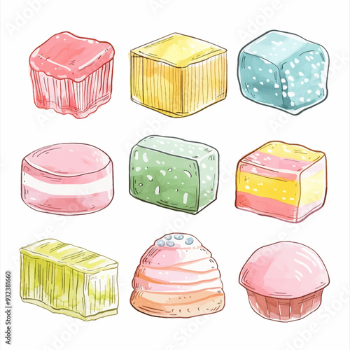 Vector Candy Bar simple and minima