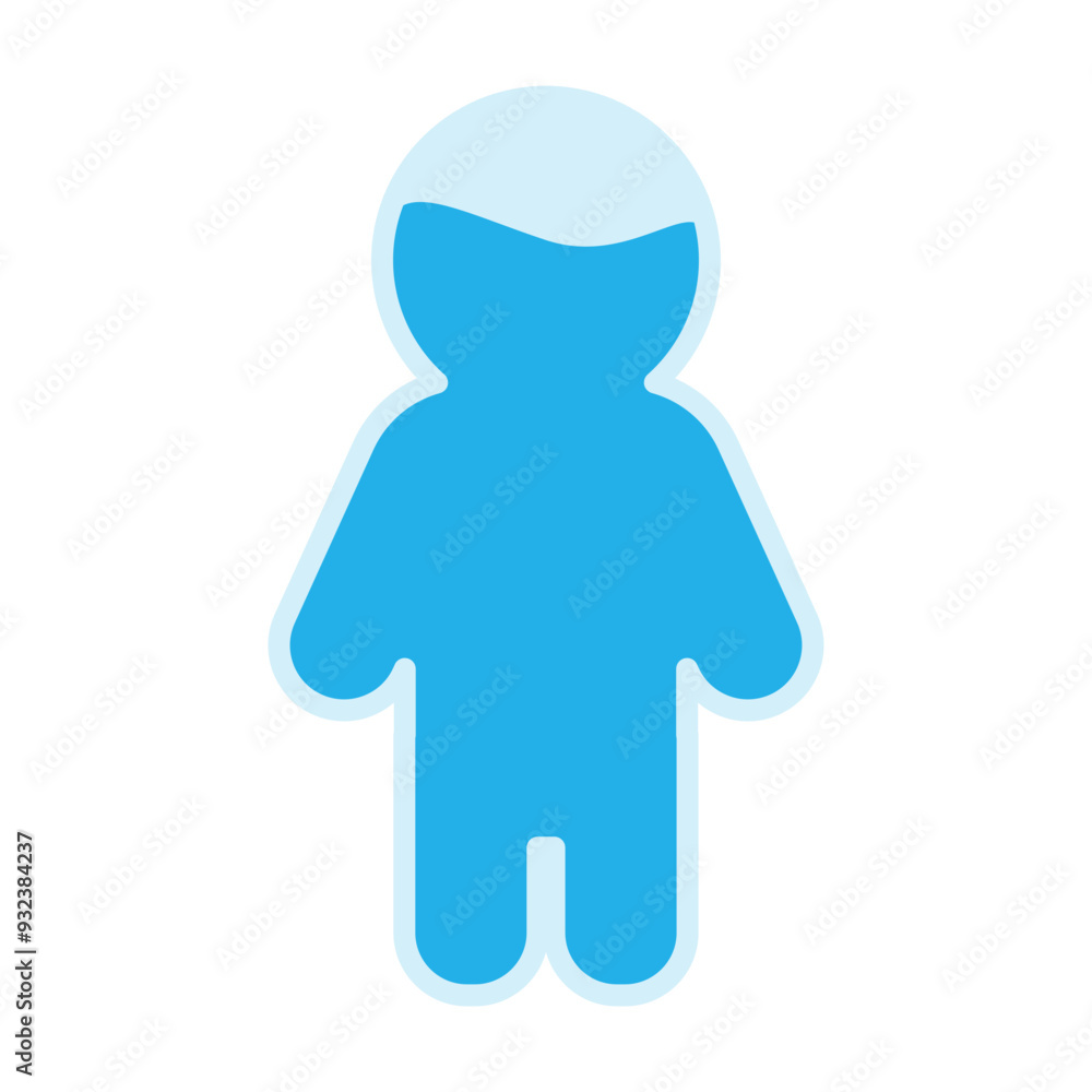 Hydration icon. Body figure water level balance. Healthcare, healthy lifestyle concept. Flat vector character design illustration isolated on background. Hydration icon. Body figure water level balance. Healthcare, healthy lifestyle concept. Flat vector character design illustration isolated on background.