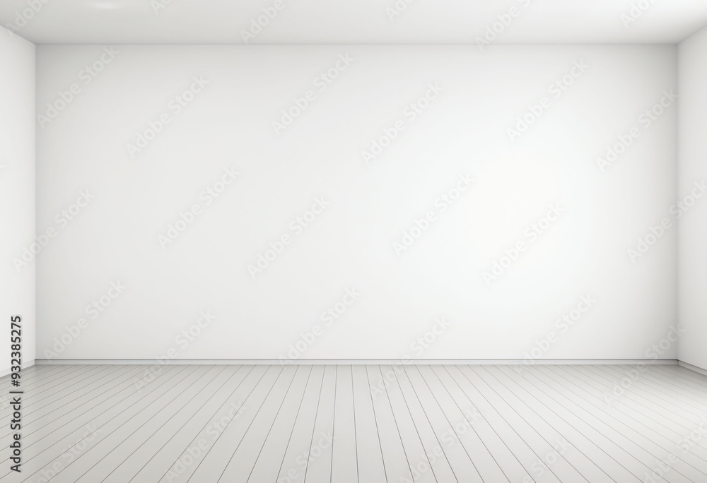 Blank white interior room background Blank white interior room background