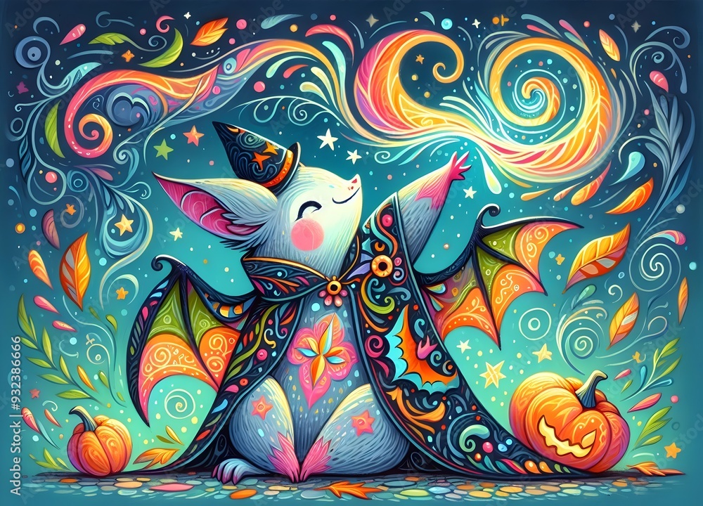 Obraz premium Mundos de Fantasía Ilustrada