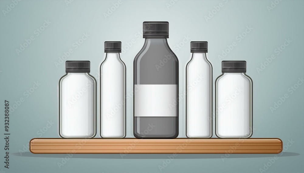 bottle without labels to marketing purpose bottle without labels to marketing purpose