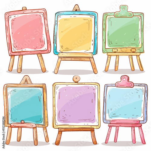 Vector Whiteboard simple and minim