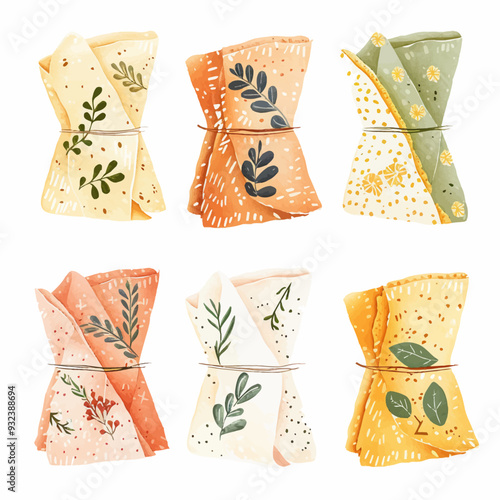 Vector Crepe simple and minimalist