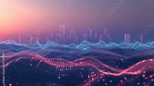 Digital Cityscape: A Futuristic Vision of Urban Growth