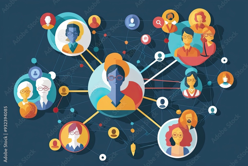 Dynamic Visualization of Interconnected Social Media Personas for ...