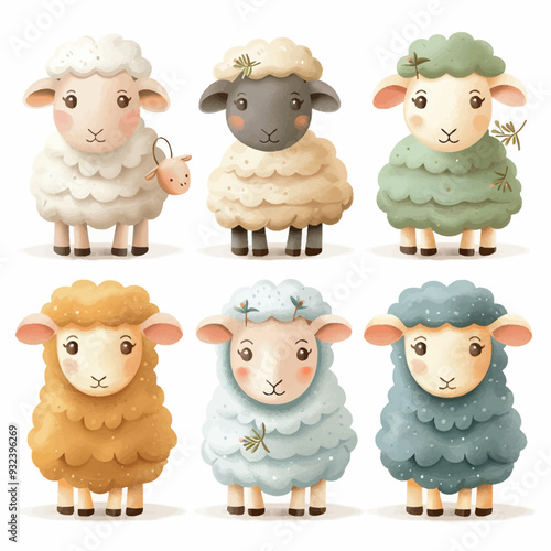 Vector Sheepfold simple and minima