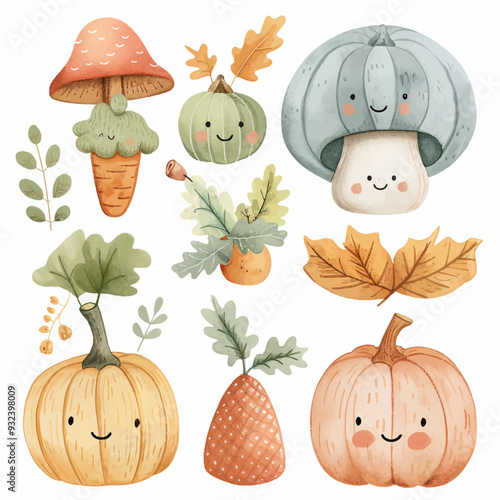 Vector Harvest Festival simple and