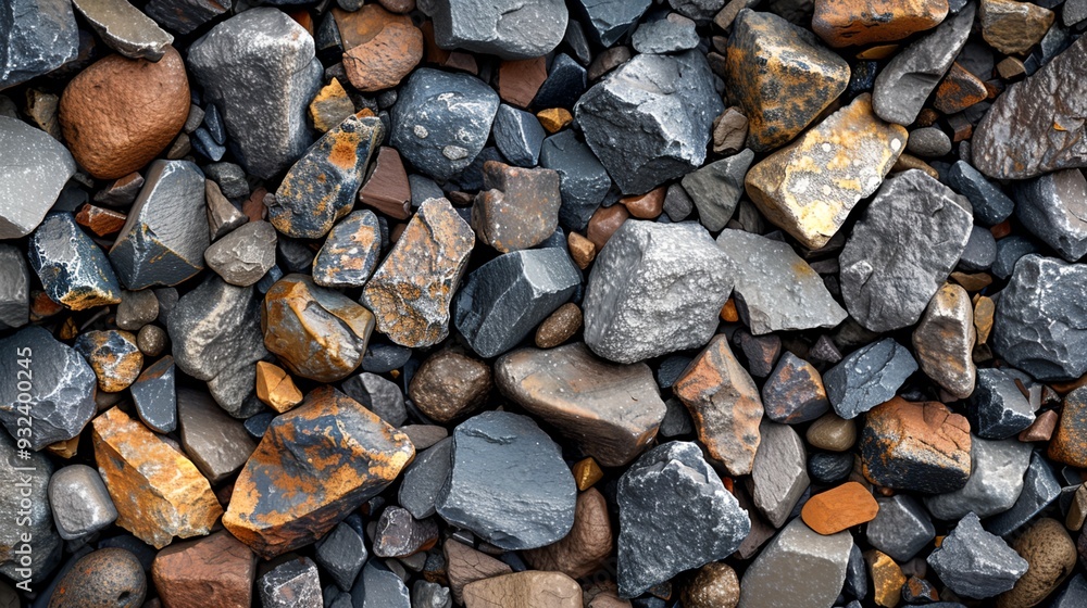 a pile of rocks with a brown and black color scheme on them a pile of rocks with a brown and black color scheme on them