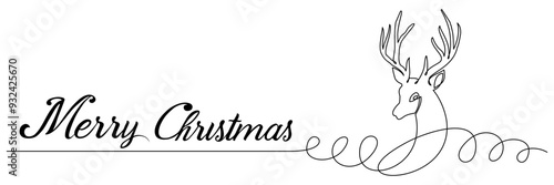 reindeer merry christmas 