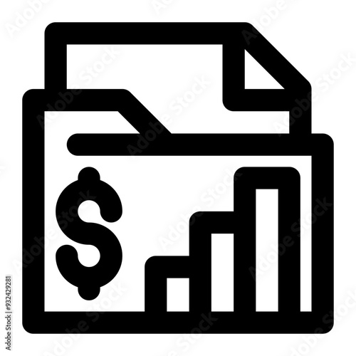 economic data, data, economics, folder, files, economic file outline icon