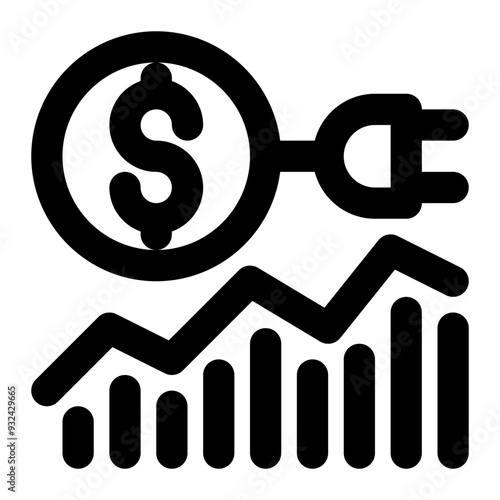 market power, energy economics, economics, financial market, market, energy outline icon