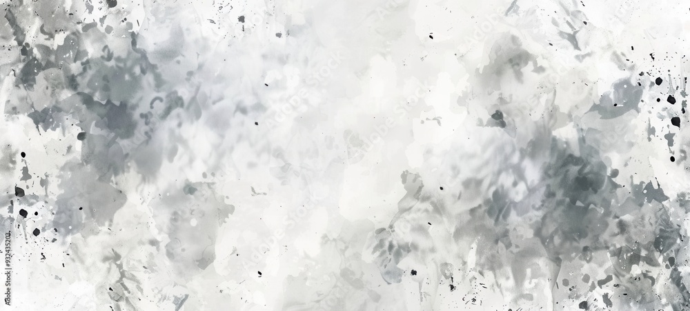 Abstract Watercolor Background with Grey Shades Abstract Watercolor Background with Grey Shades