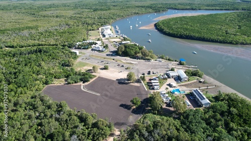 Photos Aerial photo of Lucinda Queensland Australia